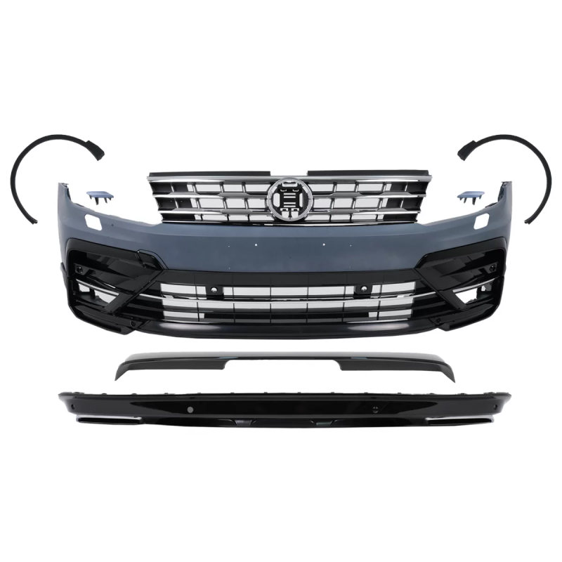 Kit carrozzeria compatibile con VW Tiguan II Mk2 AD BW (2016-2019) R Line design (Cod. K-CBVWTIIRL)