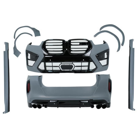 Kit carrozzeria completo compatibile con BMW X6 G06 (2019-03.2023) & LCI (2023-in poi) X6M design (C