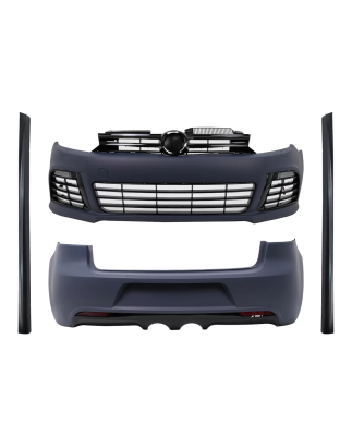 Kit carrozzeria completo compatibile con VW Golf VI 6 Mk6 (2008-2013) R20 design (Cod. K-CBVWG6R20CN
