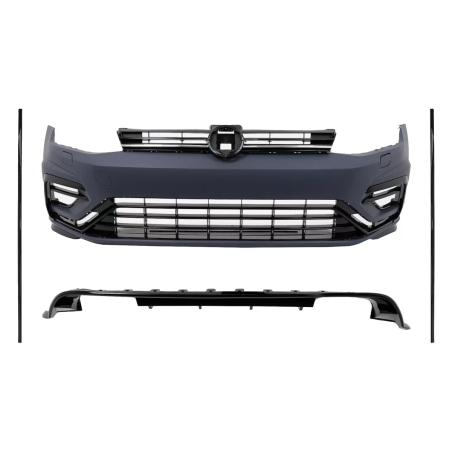 Kit carrozzeria compatibile con VW Golf 7.5 Facelift Hatchback (2017-2020) R design (Cod. K-CBVWG7RF
