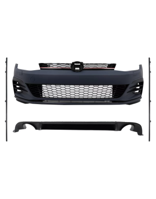 Kit carrozzeria compatibile con VW Golf 7.5 Facelift Hatchback (2017-2020) GTI design (Cod. K-CBVWG7