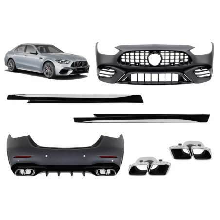 Kit carrozzeria compatibile con Mercedes C-Classe W206 Berlina (2021-in poi) C63 design (Cod. K-CBMB
