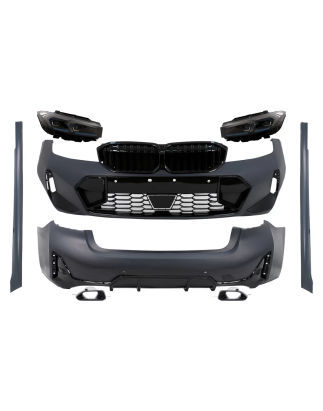 Kit carrozzeria completo compatibile con BMW 3 Serie G20 Berlina (2018-2022) in poigrade to LCI desi