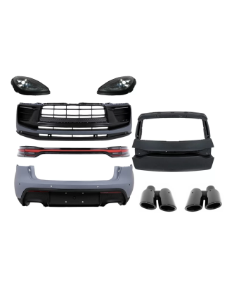 Conversion Kit carrozzeria compatibile con Porsche Macan 95B (2014-2023) in poigrade to GTS design (