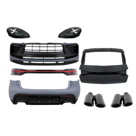 Conversion Kit carrozzeria compatibile con Porsche Macan 95B (2014-2023) in poigrade to GTS design (