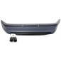 Paraurti posteriore compatibile con BMW 3 Serie E46 4D Berlina (1998-2004) design M-Technik con Exha