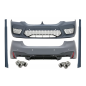 Kit carrozzeria compatibile con BMW 5 Serie G30 (2017-2019) design M5 con Terminali di scarico (Cod.