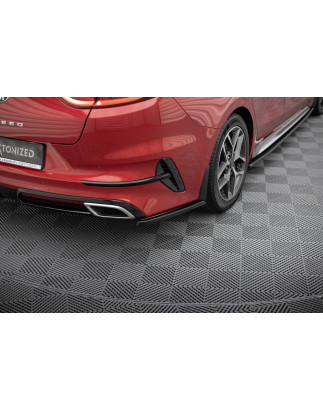 Splitters posteriori laterali Kia ProCeed GT / GT-Line Mk1 (Cod. M-KI-CE-3-PRO-GT-RSD1G)