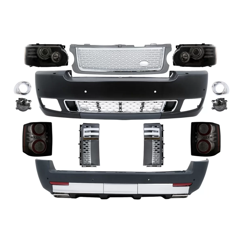 Kit carrozzeria compatibile con Land Rover Range Rover Vogue L322 (2010-2012) Conversion to Autobiog