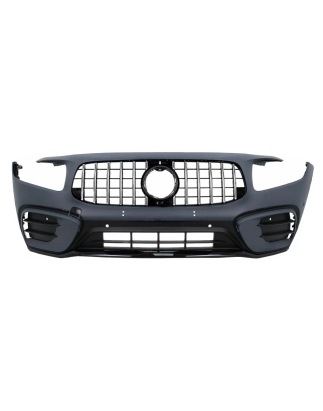 Kit carrozzeria compatibile con Mercedes GLB X247 (2019-2023) GLB35 design Twin Round Terminali di s