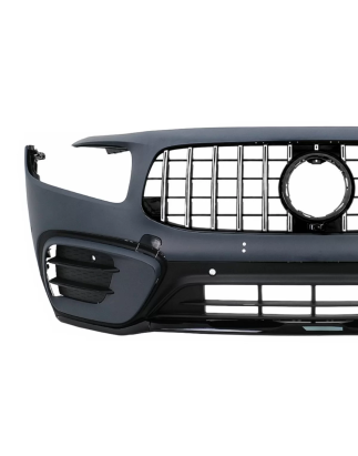 Kit carrozzeria compatibile con Mercedes GLB X247 (2019-2023) GLB35 design Twin Round Terminali di s
