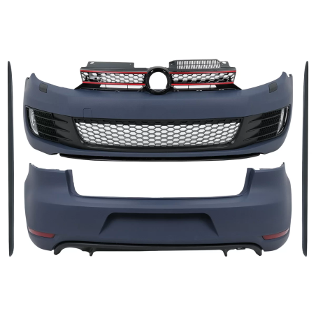 Kit carrozzeria completo compatibile con VW Golf VI 6 Mk6 (2008-2013) GTI design (Cod. K-CBVWG6GTICN