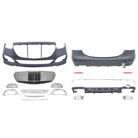 Kit carrozzeria completo compatibile con Mercedes Classe E W213 Facelift (2020-2023) M design (Cod. 