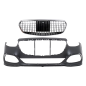 Paraurti anteriore compatibile con Mercedes Classe E W213 S213 C238 A238 Facelift (2020-2023) M desi
