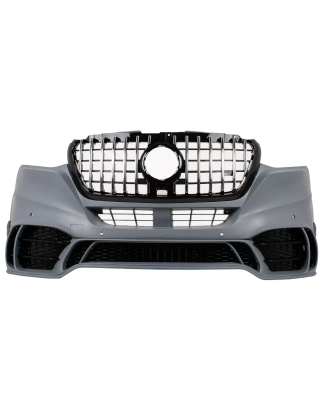 Paraurti anteriore compatibile con Mercedes Sprinter W907 W910 (2019-2024) GT design (Cod. K-FBMBW90