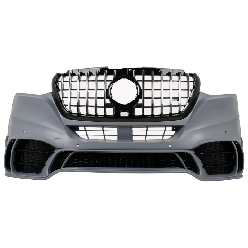 Paraurti anteriore compatibile con Mercedes Sprinter W907 W910 (2019-2024) GT design (Cod. K-FBMBW90