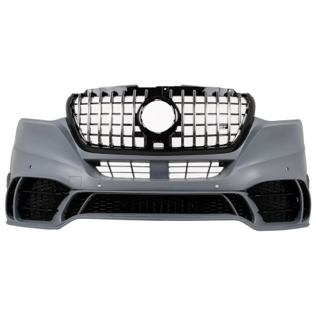 Paraurti anteriore compatibile con Mercedes Sprinter W907 W910 (2019-2024) GT design (Cod. K-FBMBW90