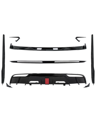 Aero Kit carrozzeria Extension compatibile con Tesla Model 3 (2023-in poi) Bumper Lip Diffusore d'ar