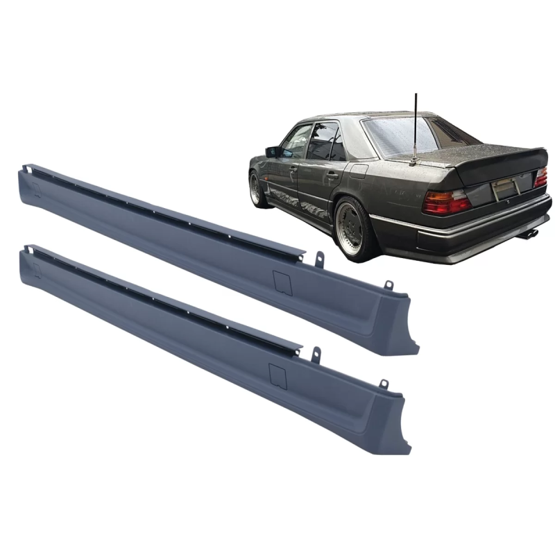 Minigonne laterali compatibile con Mercedes E Classe W124 S124 (10.1989-06.1996) Berlina Station-Wag