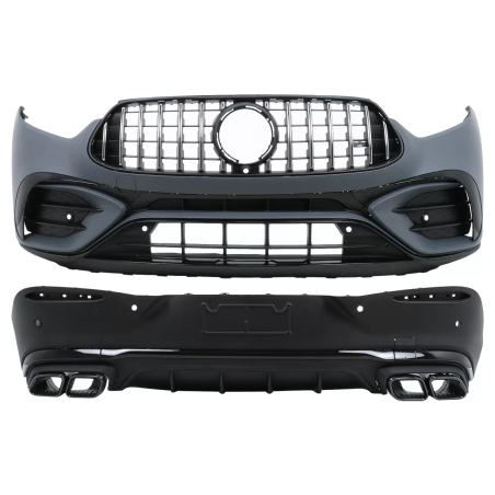 Kit carrozzeria compatibile con Mercedes GLC-Classe C254 (2022-in poi) GLC63 design (Cod. K-CBMBGLCC