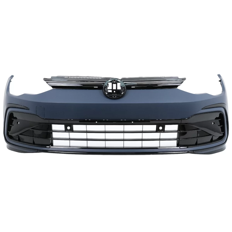 Paraurti anteriore compatibile con VW Golf 8 VIII Mk8 MQB (2020-2023) R-Line design (Cod. K-FBVWG8RL