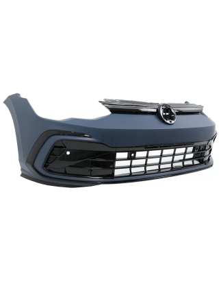 Paraurti anteriore compatibile con VW Golf 8 VIII Mk8 MQB (2020-2023) R-Line design (Cod. K-FBVWG8RL