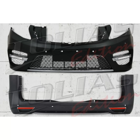 Kit carrozzeria completo compatibile con Mercedes Classe V W447 (2014-2019) (Cod. K-CBMBW447AMGTL)