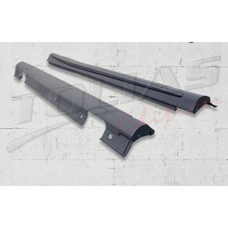 Minigonne laterali compatibile con Mercedes A-Classe W176 (2012-2018) A45 design (Cod. K-SSMBW176AMG