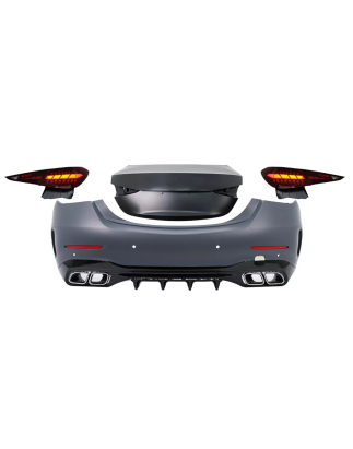 Rear in poigrade Kit carrozzeria compatibile con Mercedes C-Classe W205 (2014-2022) Conversion to C-
