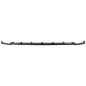 Spoiler paraurti anteriore Lip compatibile con VW Tiguan II Mk2 R/ R Line Facelift (2020-2024) nero 