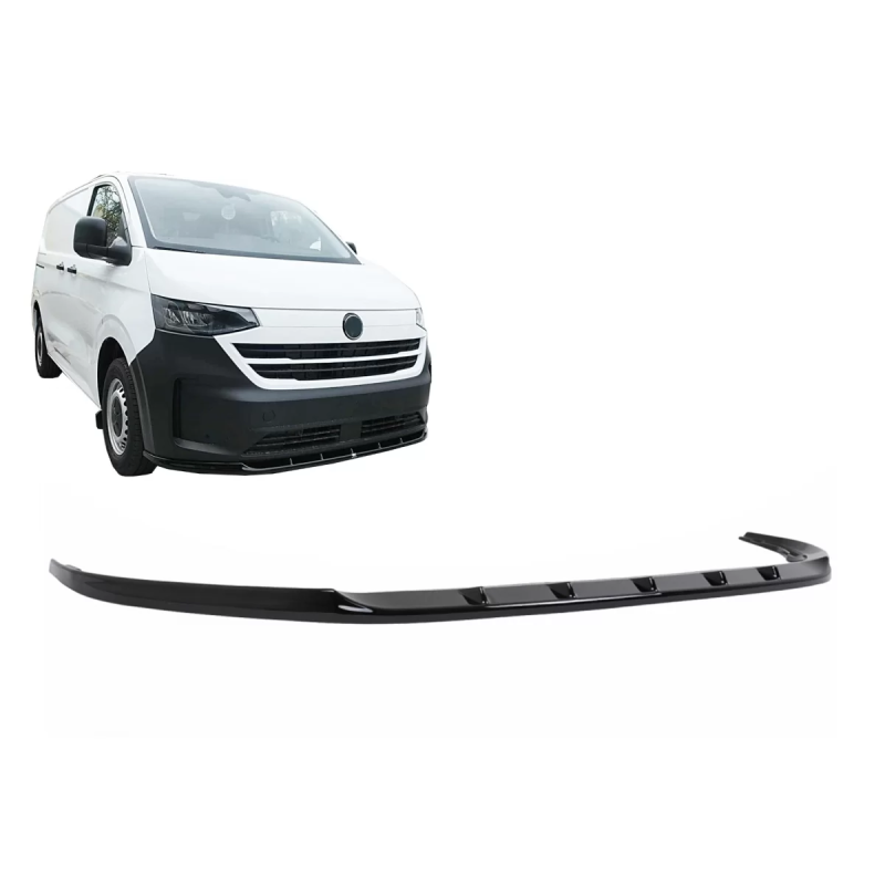 Spoiler paraurti anteriore Lip compatibile con VW Transporter T7 (2024-in poi) V1 (Cod. K-FBSVWT7V1)