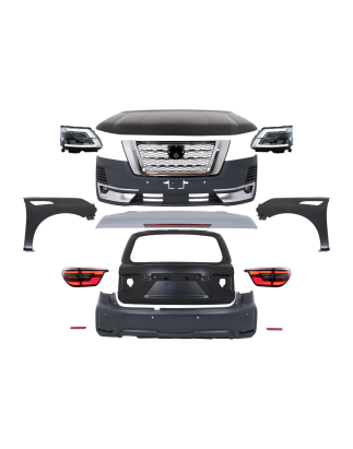 Kit carrozzeria completo compatibile con Nissan Patrol Y62 (2015-2019) Conversion to 2020 design (Co