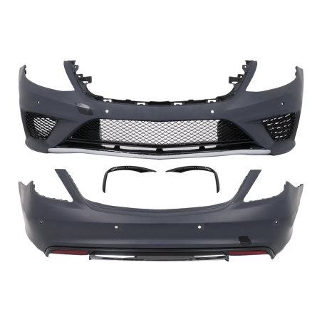 Kit carrozzeria compatibile con Mercedes S-Classe W222 (2013-06.2017) S63 design (Cod. K-CBMBW222AMG