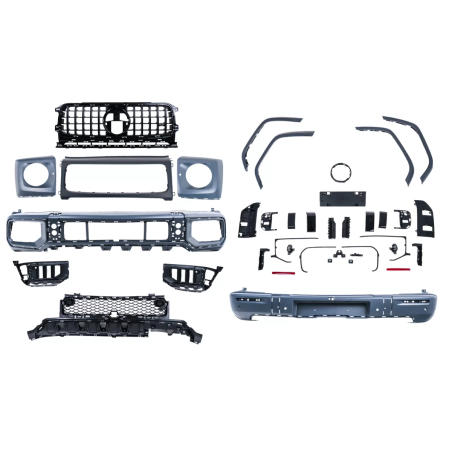Kit carrozzeria completo compatibile con Mercedes G-Classe W463 Facelift / W464 (2018-2023) G63 look