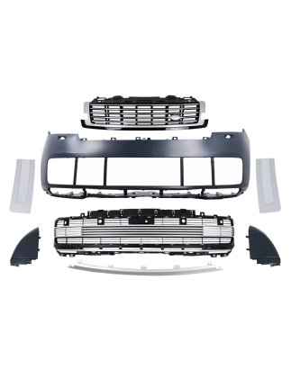 Paraurti anteriore compatibile con Land Rover Range Rover Vogue V L460 (2022-2023) Conversion to 202