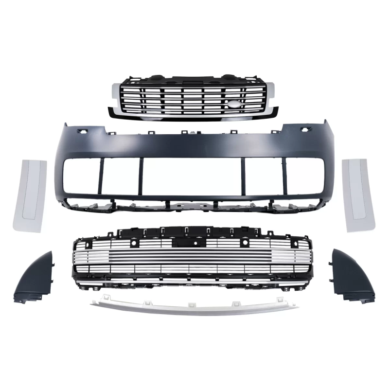Paraurti anteriore compatibile con Land Rover Range Rover Vogue V L460 (2022-2023) Conversion to 202