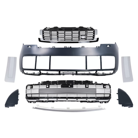 Paraurti anteriore compatibile con Land Rover Range Rover Vogue V L460 (2022-2023) Conversion to 202