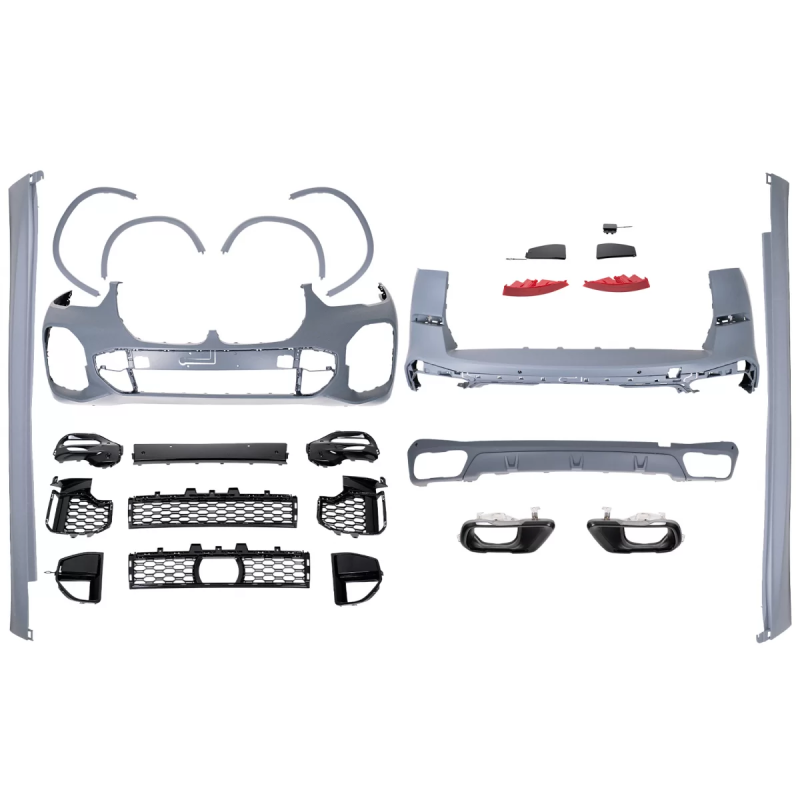 Kit carrozzeria completo compatibile con BMW X5 G05 (2018-2022) M Tech design (Cod. K-CBBMG05MTOE)