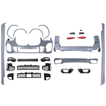 Kit carrozzeria completo compatibile con BMW X5 G05 (2018-2022) M Tech design (Cod. K-CBBMG05MTOE)