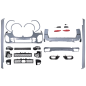 Kit carrozzeria completo compatibile con BMW X5 G05 (2018-2022) M Tech design (Cod. K-CBBMG05MTOE)