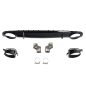 Paraurti posteriore Spoiler Diffusore & Terminali di scarico compatibile con Audi A4 B8 B8.5 Berlina