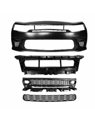 Paraurti anteriore Assembly compatibile con Dodge Charger LD (2021-) S design (Cod. K-FBDOGCHSR)