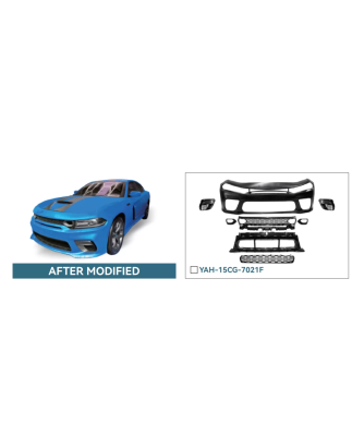 Paraurti anteriore Assembly compatibile con Dodge Charger LD (2021-) S design (Cod. K-FBDOGCHSR)