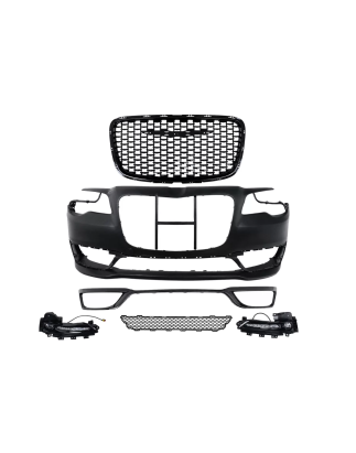 Paraurti anteriore compatibile con Chrysler 300C (2012-2022) (Cod. K-FBCH300CVL)