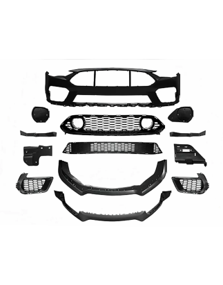 Paraurti anteriore compatibile con Ford Mustang Mk6 VI Sixth Generation Facelift (2018-2022) (Cod. K