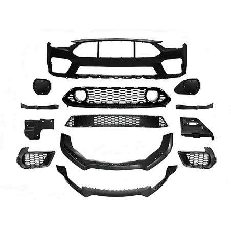Paraurti anteriore compatibile con Ford Mustang Mk6 VI Sixth Generation Facelift (2018-2022) (Cod. K