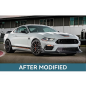 Paraurti anteriore compatibile con Ford Mustang Mk6 VI Sixth Generation Facelift (2018-2022) (Cod. K