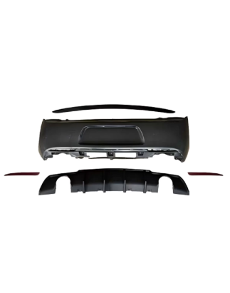 Paraurti posteriore compatibile con Chrysler 300C 300S (2015-2023) (Cod. K-RBDOGCHA3FH)