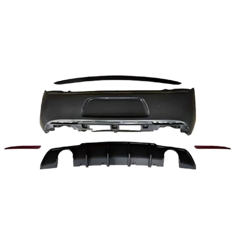 Paraurti posteriore compatibile con Chrysler 300C 300S (2015-2023) (Cod. K-RBDOGCHA3FH)