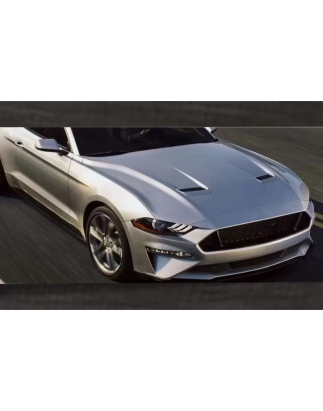 Cofano Cofano compatibile con Ford Mustang Mk6 VI Sixth Generation (2018-2022) GT design (Cod. K-HDF